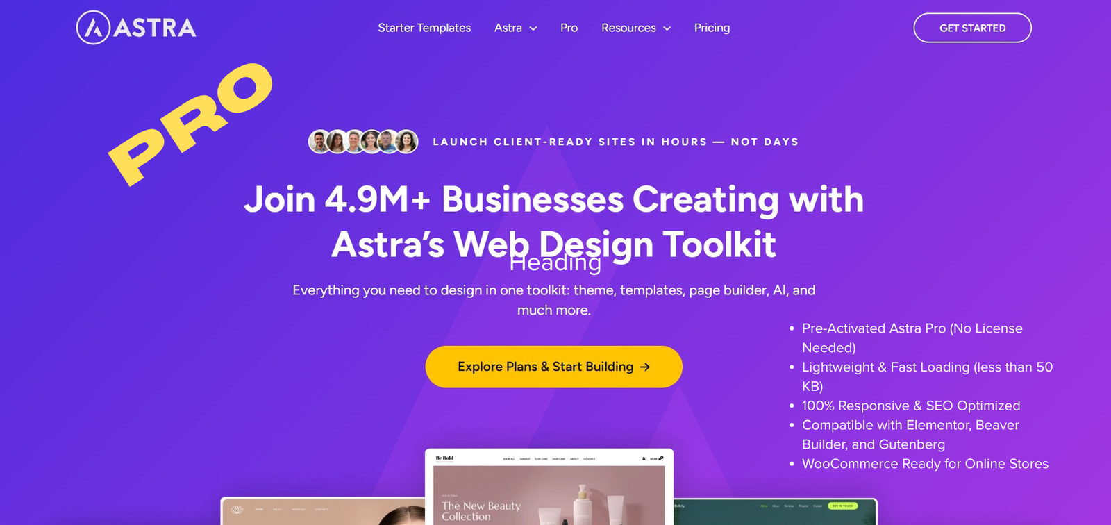 Astra Pro theme free